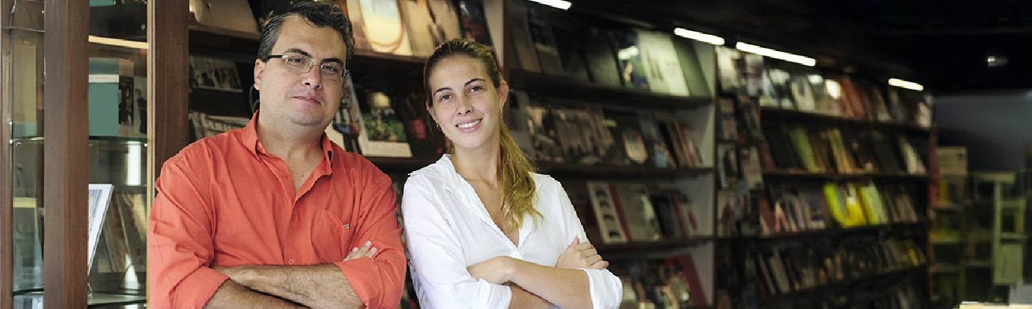 Father and daughter running their business